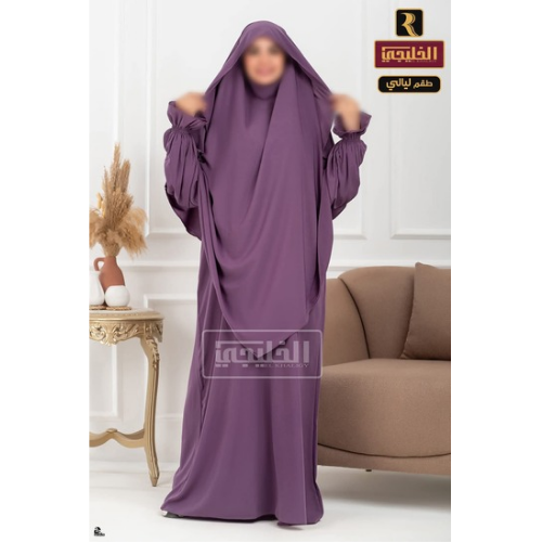 عباءة واسدال ليالي مقاس موحد. standard