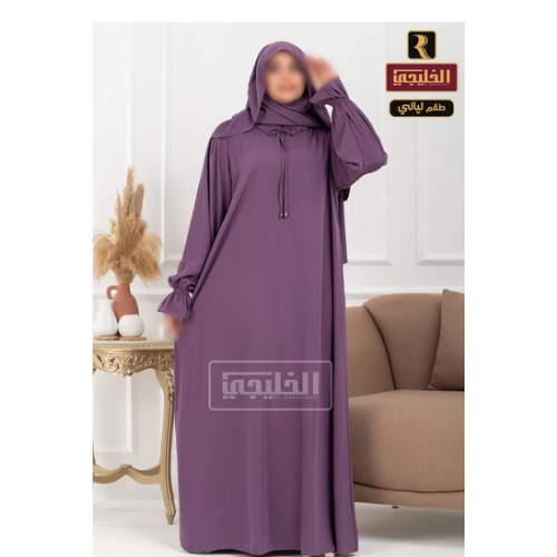 عباءة واسدال ليالي مقاس موحد. standard