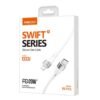 Recci Swift Series Type-C To Lightning Silicone Data Cable 1M / 20W