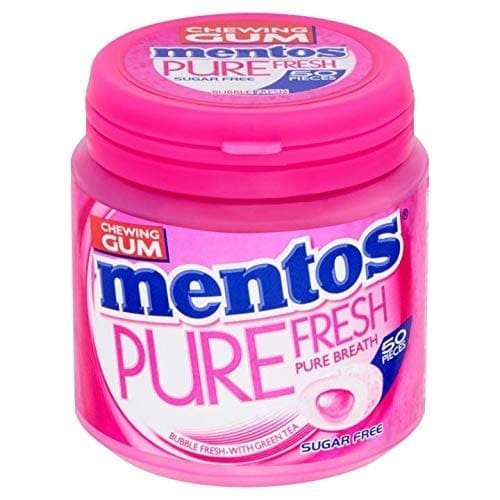 Mentos Pure Fresh Bubble Fresh Chewing Gum 31.5g 40pcs