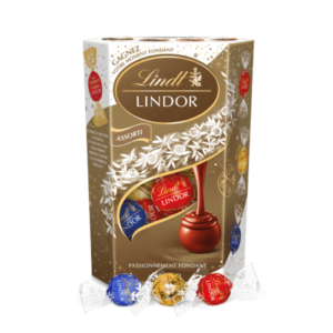 Lindt LINDOR Cornet Assorti Coffret de 200g