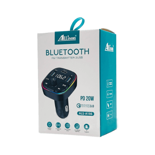 Chargeur Et Emetteur Bluetooth Fm / Allison Als-a186